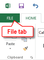 file tab
